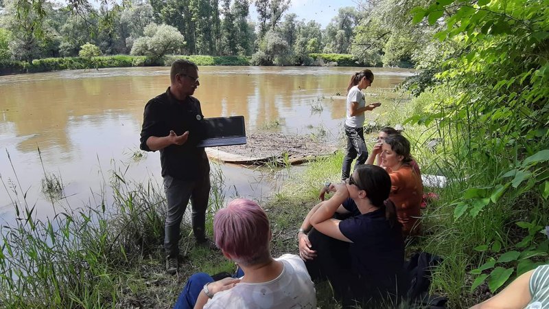 Obiskovalci v okviru Muzeja norosti izvejo tudi marsikaj novega o reki Muri.