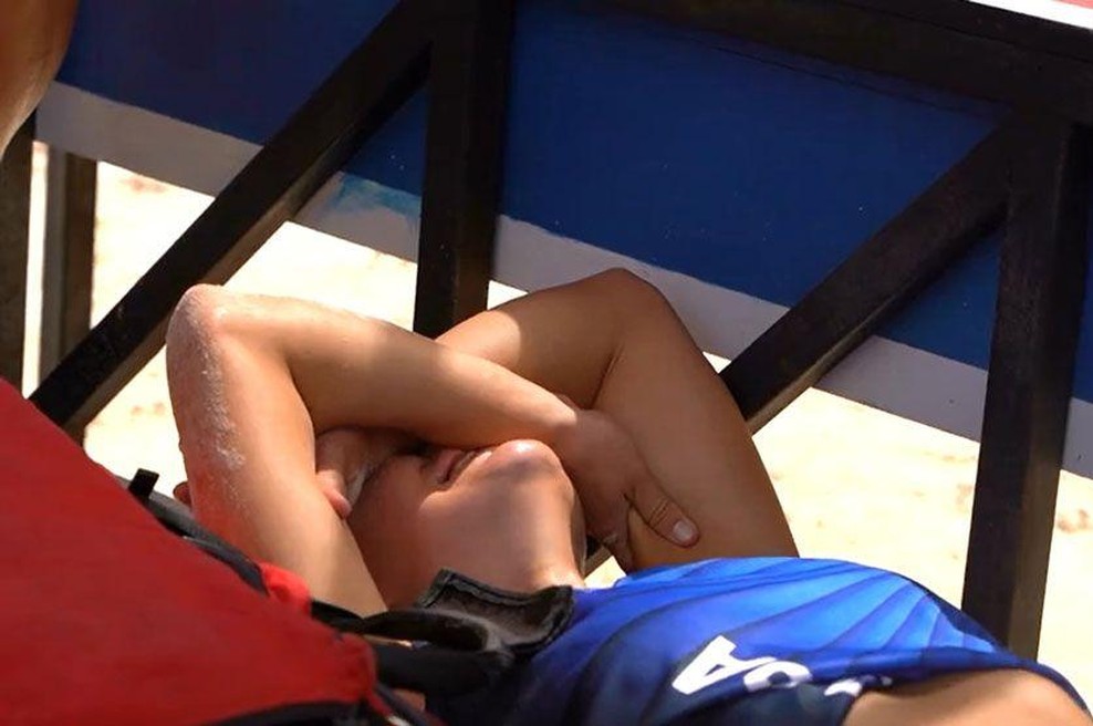 Kaj se dogaja v Exatlonu? Tudi ta tekmovalka je potrebovala zdravniško pomoč (foto: Planet TV/fotomontaža)