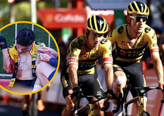 Kakšne poškodbe je pri krvavem padcu utrpel Primož Roglič?