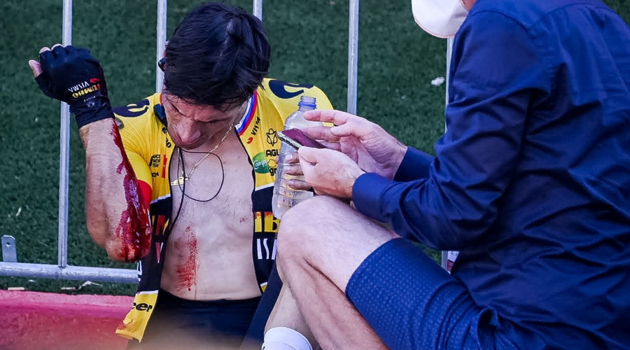 Znana usoda Primoža Rogliča: bo lahko nadaljeval dirko? (foto: Profimedia)