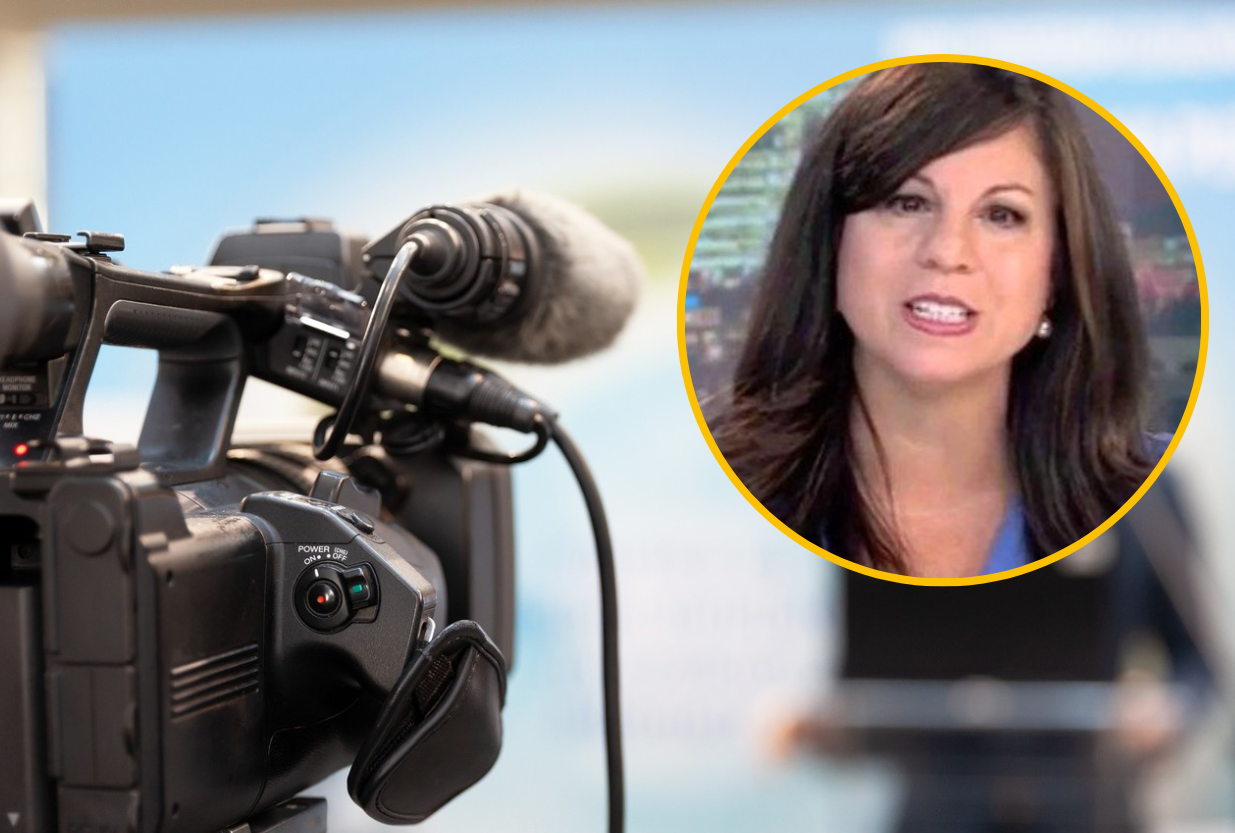 VIDEO: Voditeljico med poročanjem v živo zadela možganska kap ...