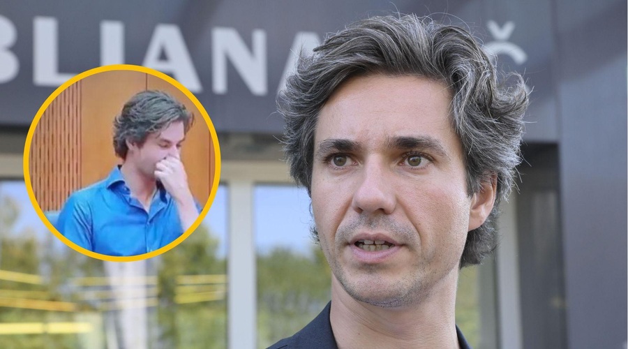 Poslanci SDS na nogah, v parlamentu vre: se bo moral minister Luka Mesec testirati na prepovedane droge? (foto: Bobo/posnetek zaslona/fotomontaža)