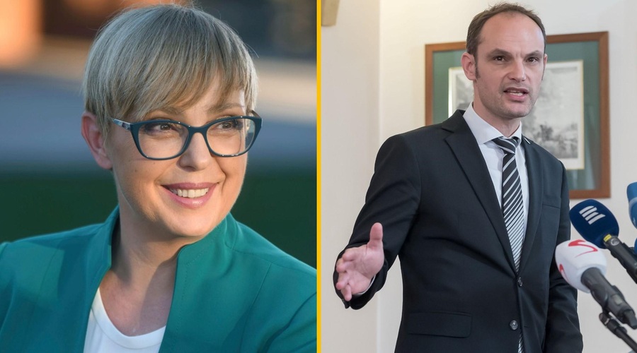Kdo je rojen pod srečno zvezdo in komu datum rojstva napoveduje zmago: Pirc Musar ali Logar? (foto: Facebook/Nataša Pirc Musar/Profimedia/fotomontaža)
