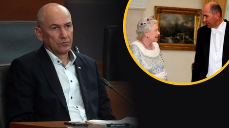 Janez Janša na neposrečen način izrekel sožalje ob smrti kraljice: so krivi prehitri prsti?