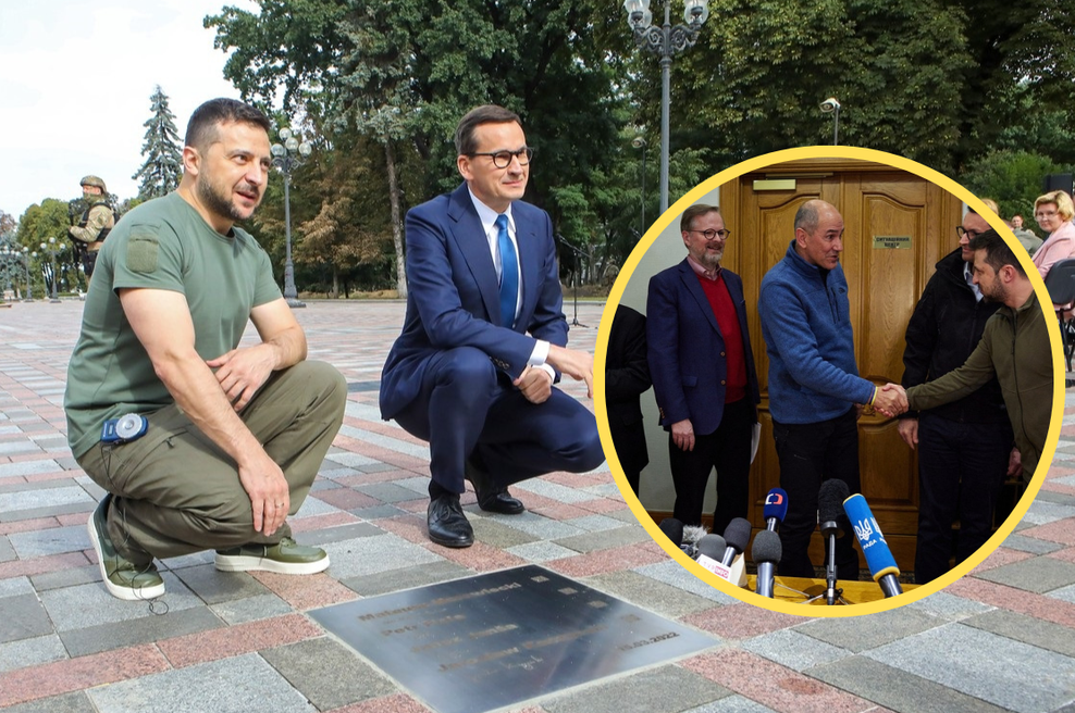 Zelenski ni pozabil podpore Janeza Janše: to je storil! (foto: Profimedia/fotomontaža)