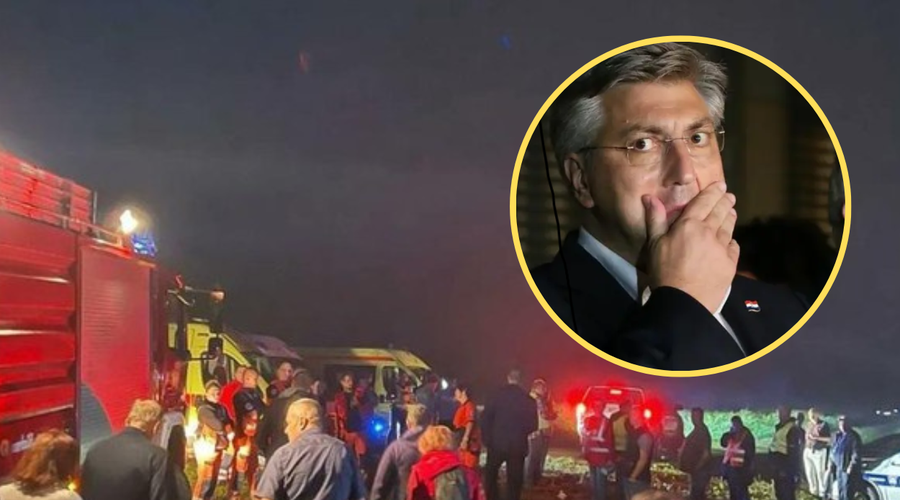 V hudi nesreči na Hrvaškem več mrtvih, med ponesrečenci tudi tuji državljani (foto: Twitter/Crveni krst Hrvatska/24sata/fotomontaža)
