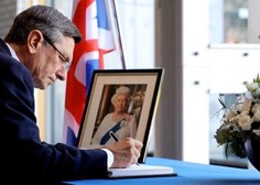 Ganljive besede, s katerimi se je Borut Pahor poklonil pokojni britanski kraljici