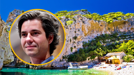 Luko Mesca med službeno dolžnostjo zasačili na plaži na Visu