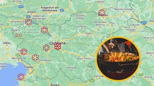 Zemljevid: poglejte, v katerem delu Slovenije najboljše diši