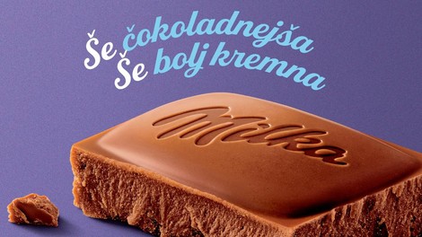 Milka predstavlja svojo najnežnejšo čokolado do sedaj