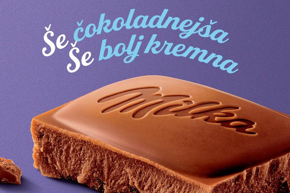 Milka predstavlja svojo najnežnejšo čokolado do sedaj (foto: Milka)