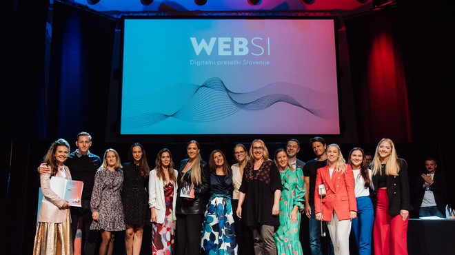 Razglašene so prestižne 11. nagrade WEBSI za digitalne presežke v preteklem letu (foto: Rok Mlinar)