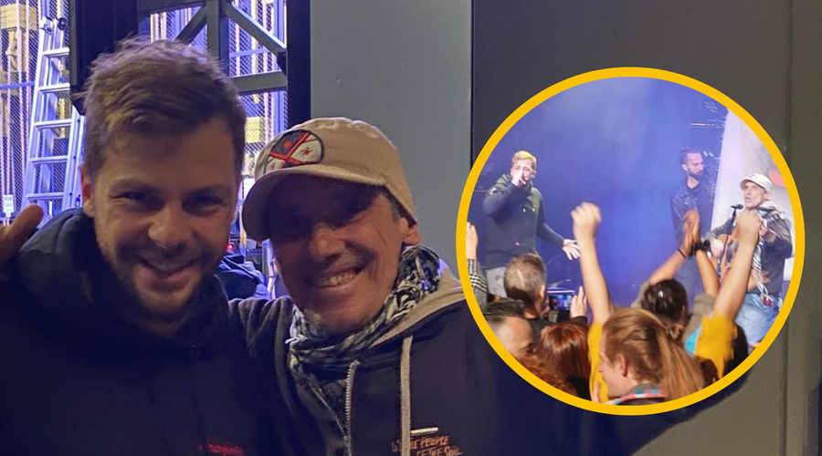 Na odru z zvezdnikom: Leopold I. nam je razkril podrobnosti o sodelovanju z Manu Chao (foto: Osebni arhiv/Facebook/MC Pekarna/fotomontaža)