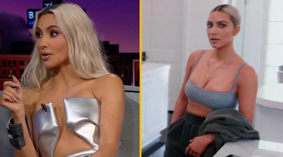 Kim Kardashian shujšala. Kje so njene ikonične obline? (foto: Profimedia/fotomontaža)