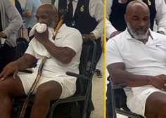 (FOTO) Mike Tyson na invalidskem vozičku: "Ne morem niti govoriti"