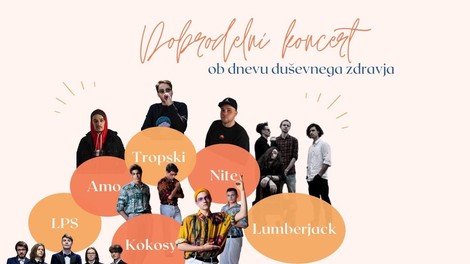 Dobrodelni koncert za pomoč mladim, ki ga ne boste želeli zamuditi
