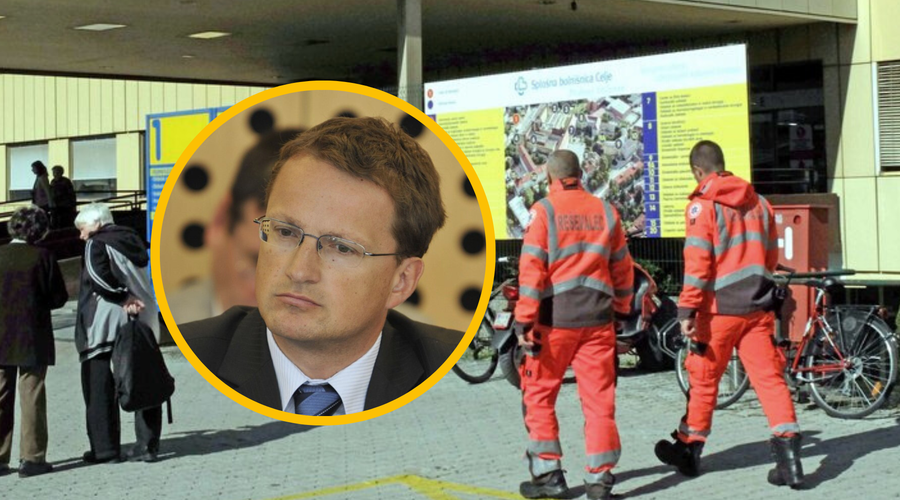 Po zamenjavi identitete v celjski bolnišnici se je zgodil prvi odstop (foto: Bobo/fotomontaža)