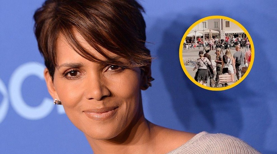 Ste jo videli? Po Piranu se sprehaja Halle Berry (in njena dvojnica) (foto: Fotomontaža/TikTok/burkeskunkcloud/Profimedia)