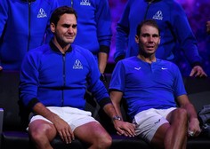 Roger Federer in Rafael Nadal sta se zlomila, solze so tekle v potokih