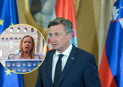 Kako Pahor komentira volilni izid v Italiji in komu je čestital?