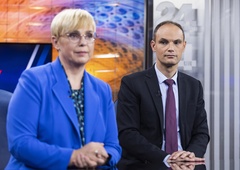 Katero vprašanje je Logarja spravilo v zadrego in čigava podpora največ pomeni Pirc Musarjevi?