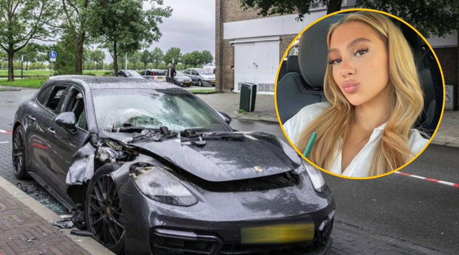 Nogometašu grozijo s smrtjo, ker ljubi napačno dekle: zagorel tudi njegov luksuzni porsche (foto: Twitter/Instant Foot/posnetek zaslona)