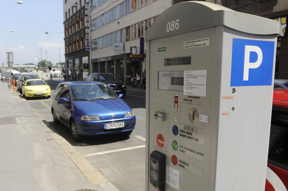 Ljubljana je dobila 140 novih parkomatov (foto: Bobo)