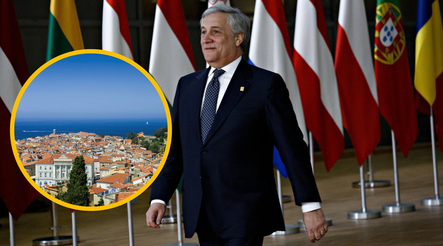 Bo italijanski obrambni minister človek, ki mu očitajo stegovanje prstov po slovenski obali? (foto: Profimedia/fotomontaža)