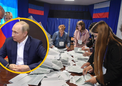 Znani so začasni rezultati referendumov: bodo Rusi priključili zasedena ukrajinska ozemlja?