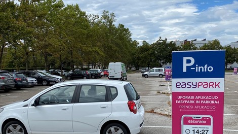 Prvo parkirišče z EasyParkovim CameraParkom v Ljubljani