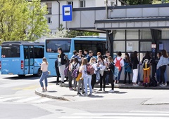 Subvencioniran prevoz dijakov: v Avstriji 20 evrov, v Sloveniji pa 200