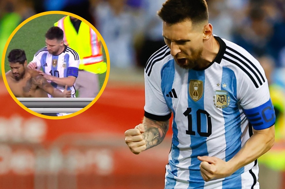 VIDEO: Zgoraj brez pritekel do Messija, poteza varnostnikov osupnila svet (foto: Profimedia/Twitter/Argentina Gol/fotomontaža)