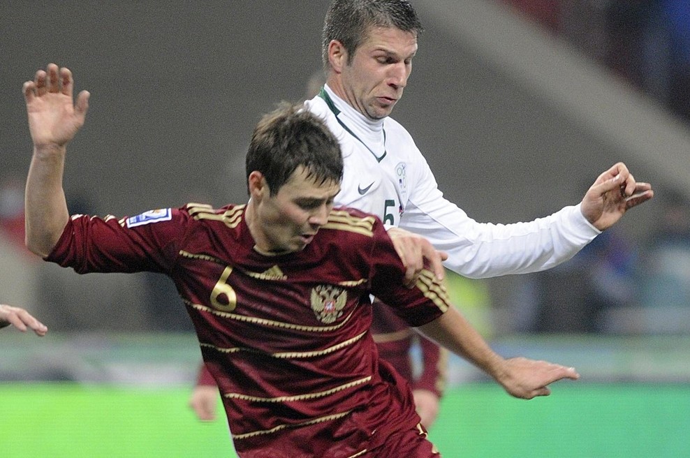 Putin bo v vojno poslal nogometaša, ki je bil nočna mora Slovenije (foto: Profimedia)