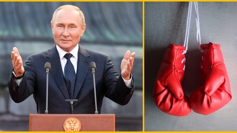 FOTO: Putin v vojno pošilja boksarsko zver, ki v višino meri kar 213 centimetrov