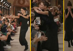 Victoria Beckham se je v solzah zlomila na modni pisti