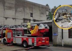 FOTO: To niso prizori iz vojnega območja, tako izgleda telovadnica kranjske osnovne šole