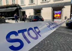 V Kranju policija ustavila voznika, ki je lagal, kradel in naokrog prevažal kar 16 steklenic žganja