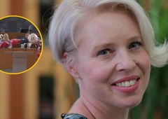 Urška Klakočar Zupančič v parlamentu nad Zavca s pestmi: "Brez sočutja, brez empatije" (FOTO)