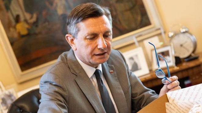 Razkrivamo, kdo je Slovenka, ki je Pahorju poslala prav posebno pošiljko, o kateri govori vsa država (foto: Instagram/Borut Pahor)