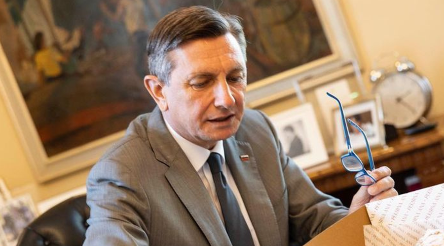 Razkrivamo, kdo je Slovenka, ki je Pahorju poslala prav posebno pošiljko, o kateri govori vsa država (foto: Instagram/Borut Pahor)