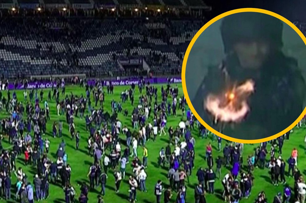 Nova nogometna tragedija, v izgredih na stadionu moški izgubil življenje (foto: Twitter/Futbol TOTAL/posnetek zaslona)
