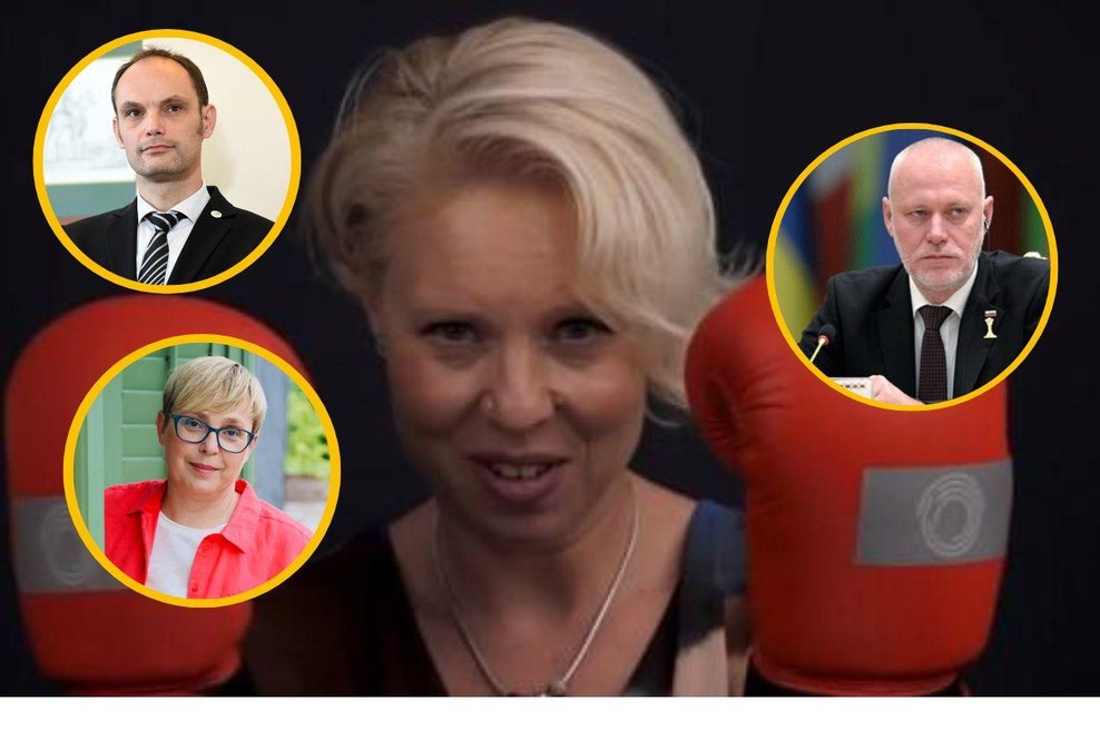 3 predsedniški kandidati o potezi Urške Klakočar Zupančič: kdo jo podpira in kdo ne? (foto: Facebook/Državni zbor/posnetek zaslona/BOBO/Aleksandra Saša Prelesnik/Profimedia)