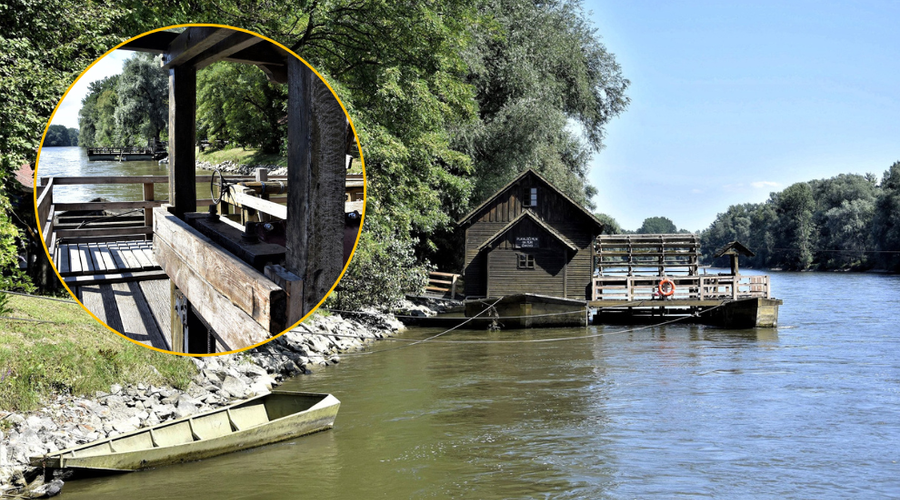Žalosten pogled: plavajoči most na Muri nič več zgodovinska znamenitost (foto: Facebook/Prekmurje, dober den)