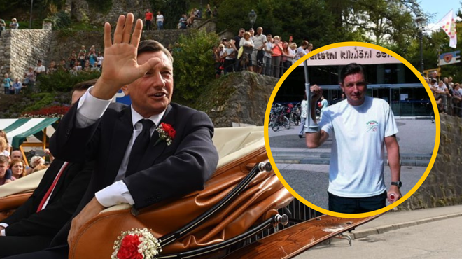 Borut Pahor o času, ko se je "zbudil iz nezavesti v gozdu blizu Celja" (foto: Instagram/Borut Pahor/fotomontaža)