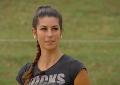 Izpadla Karin Štangelj skrivnostna glede prihodnosti, a odločna, da ni na voljo za romantične zmenke