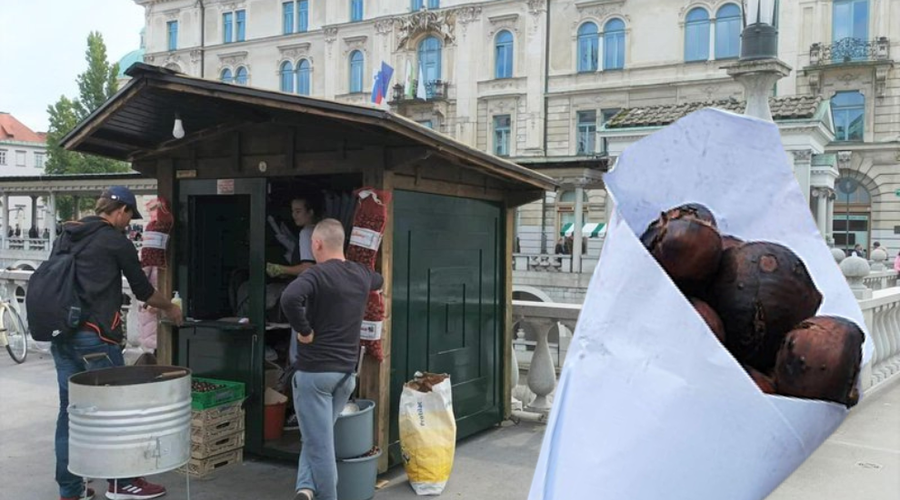 Središča že dišijo po kostanjih, a ne zaužijte jih preveč: lahko se celo zredite (foto: P.M./fotomontaža)