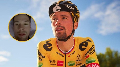Primož Roglič se je javil po operaciji in tekmecem poslal jasno sporočilo