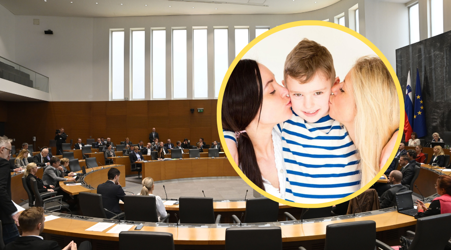 Usoda posvojitev otrok za istospolne pare ostaja še neodločena (foto: Žiga Živulovič jr./Bobo/Profimedia/fotomontaža)