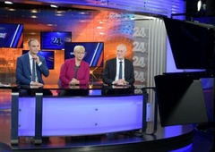 Pravi ravs se je začel šele med oglasi: predsedniški kandidati so si dali duška