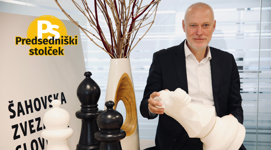 Partija šaha z nekdanjim soigralcem Jurija Zdovca, ki je postal profesor, čeprav je mislil, da bo duhovnik. Brglez. Milan Brglez. (foto: Aleksandra Saša Prelesnik)